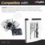 Digitek NB-11L Battery for Canon