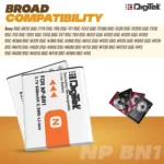 Digitek NP-BN1 Battery for Sony
